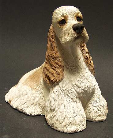 Dogs Cocker Spaniel-Parti(Tan) - Boxed