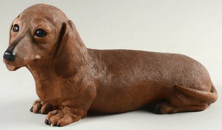 Dogs Dachsund - Red - Boxed