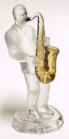 Jazzmen Saxaphonist - With Box
