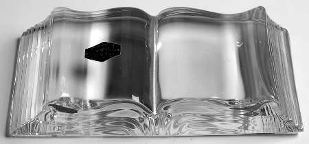 St Louis Figurines Memento-Open Book Clear - Boxed