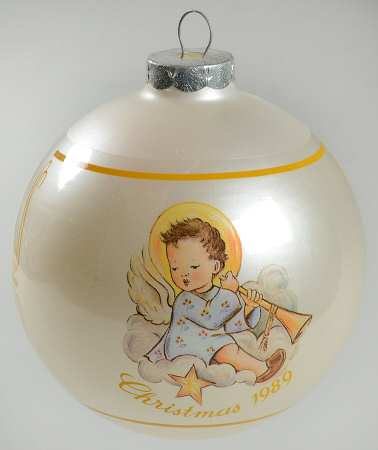Hummel Ball Ornament Angelic Musician - With Box