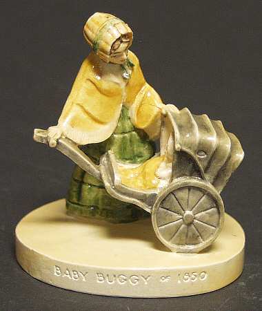 Mother and Child Baby Buggy Of 1850 - Boxed