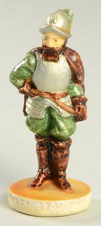 Famous American Couples Myles Standish - No Box