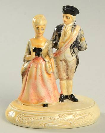 Famous American Couples George & Martha Washington - Boxed
