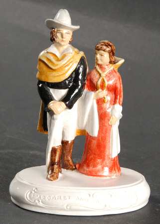 Famous American Couples Margaret And Sam Houston - Boxed