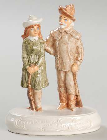 Famous American Couples Buffalo Bill And Annie Oakley - No Box