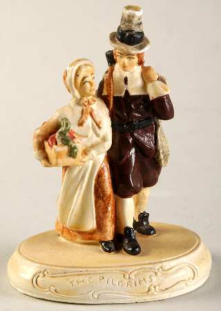 Famous American Couples Pilgrims Couple - Boxed