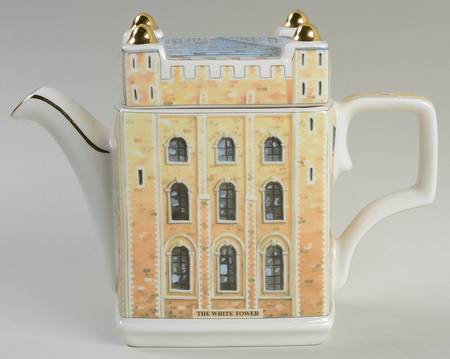 Sadler Tea Pot The White Tower - Boxed