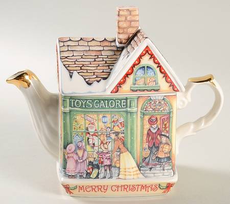 Christmas Teapots Merry Christmas - Boxed