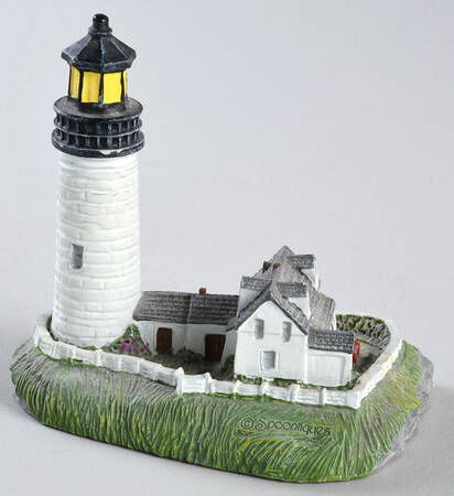 Lighthouse Miniatures Pemaquid Point Light9121 - Boxed