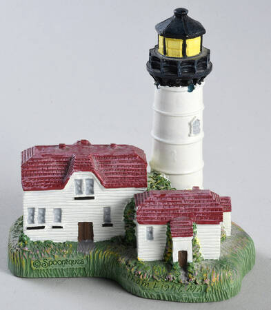 Lighthouse Miniatures Chatham Light, Ma - No Box