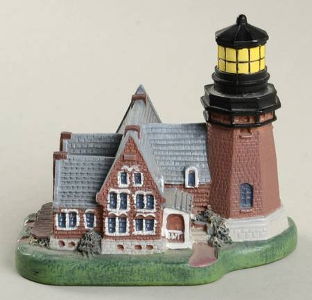 Lighthouse Miniatures Block Island, Ri - No Box