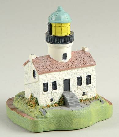 Lighthouse Miniatures Old Point Loma, Ca - No Box