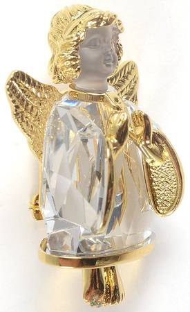 Crystal Memories Brooches Angel Praying - Boxed