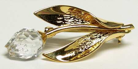 Crystal Memories Brooches Tulip Mini Brooch - Boxed