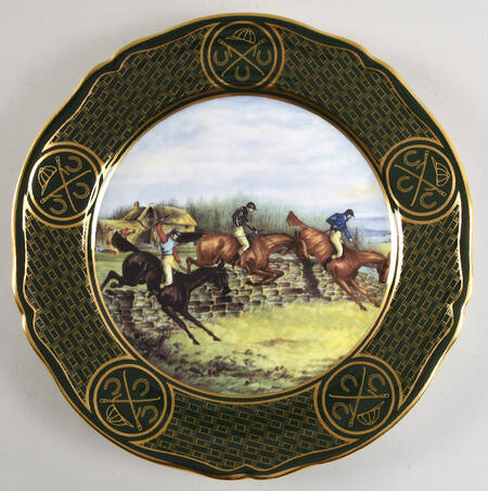 Equestrian Series-Plate Point To Point #2 - Boxed