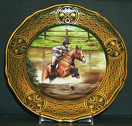 Equestrian Series-Plate Three Day Eventing #2 - Boxed