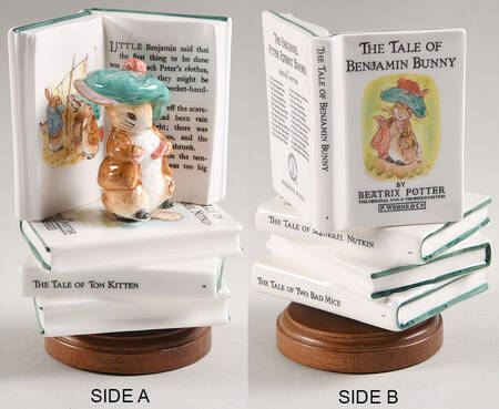 Beatrix Potter-Music Box The Tale Of Benjamin Bunny - Boxed
