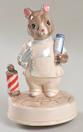 Beatrix Potter-Music Box Country Barber - No Box