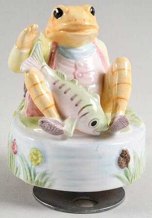 Beatrix Potter-Music Box Jeremy Fisher - Boxed