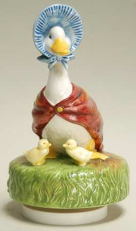 Beatrix Potter-Music Box Jemima Puddle-Duck - Boxed