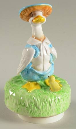 Beatrix Potter-Music Box Drake Puddle-Duck - Boxed