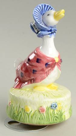 Beatrix Potter-Music Box Jemima Puddle-Duck - Boxed