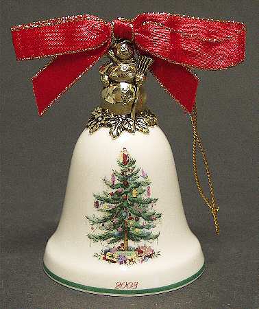 Annual Bell Ornament Snowman - Boxed