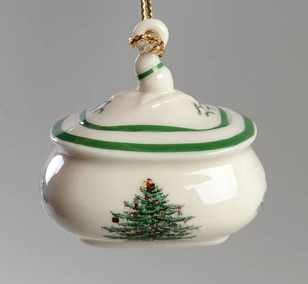Miniature Ornament Mini Sugar Box - Boxed