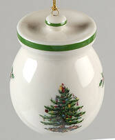 Miniature Ornament Cookie Jar - No Box