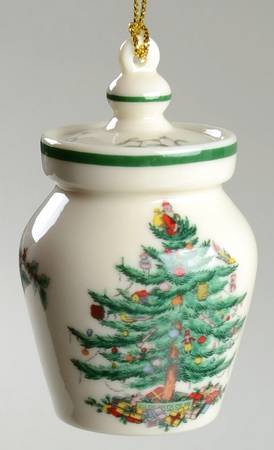 Miniature Ornament Cookie Jar - Boxed