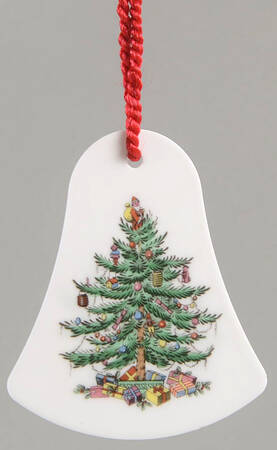 Christmas Tree Ornaments Bell-Flat - Boxed