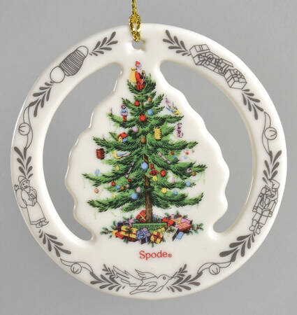 Christmas Tree Ornaments Pierced Tree Ornament - Boxed