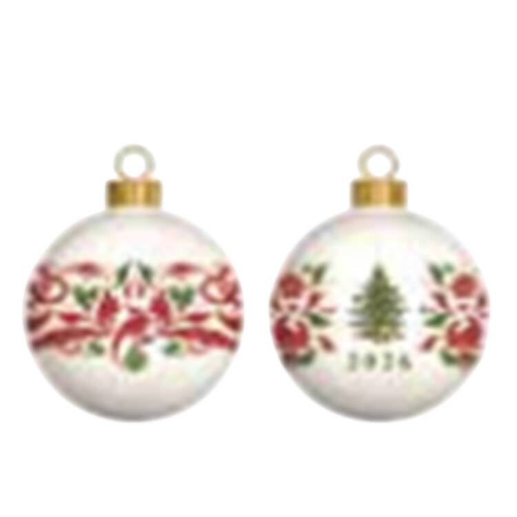 Christmas Tree Annual Bauble 2026 Dated Bauble - Wtih Box Bx2026