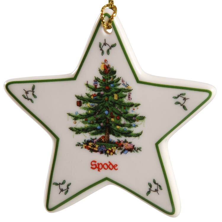 Christmas Tree Ornaments Star - Small - No Box