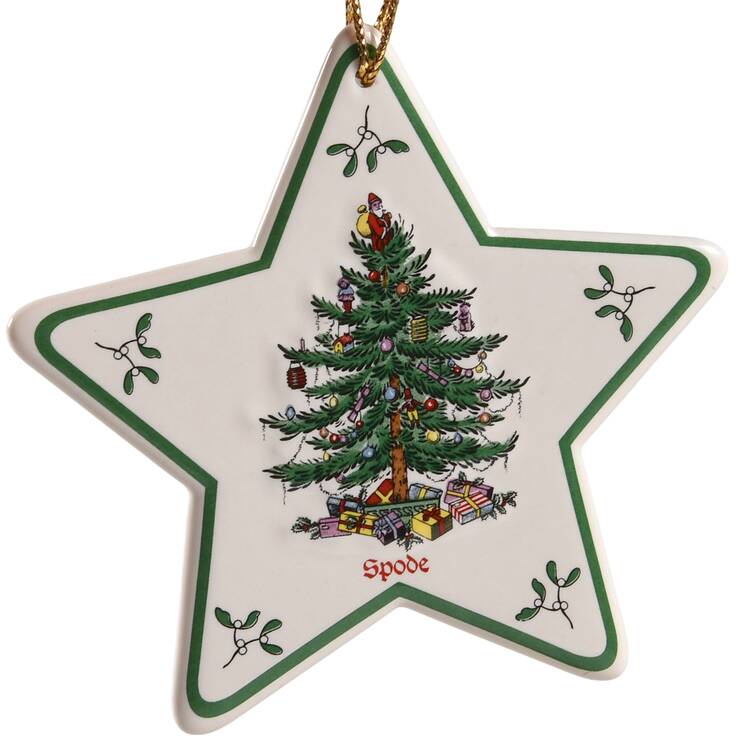 Christmas Tree Ornaments Star - Boxed