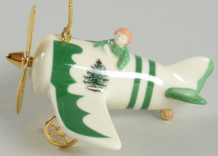 Christmas Tree Ornaments Toy-Airplane - No Box
