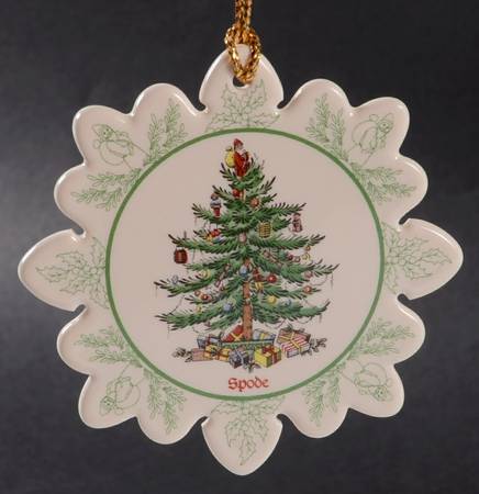 Christmas Tree Ornaments Snowflake - Boxed