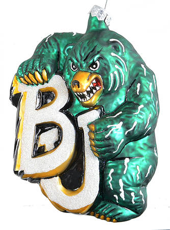 Glasscot Ornaments Baylor Bears-Figure - Boxed