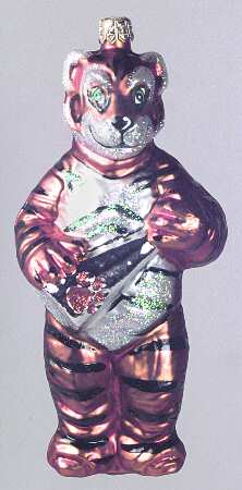 Glasscot Ornaments Clemson Tigers-Figure - Boxed