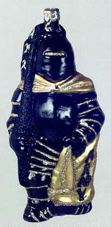 Glasscot Ornaments Army Black Knights-Figure - Boxed