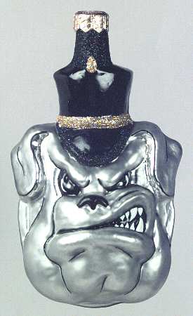 Glasscot Ornaments Citadel Bulldogs-Head - Boxed