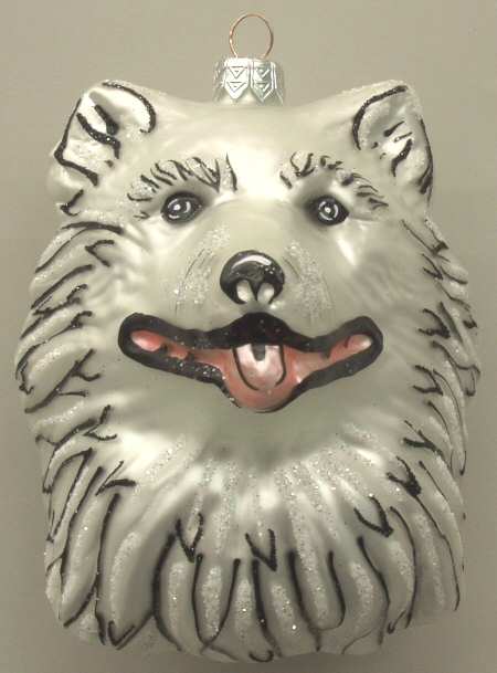 Glasscot Ornaments Connecticut Huskies-Head - With Box