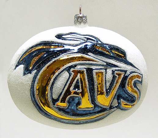 Glasscot Ornaments Virginia Cavaliers-Disk - Boxed