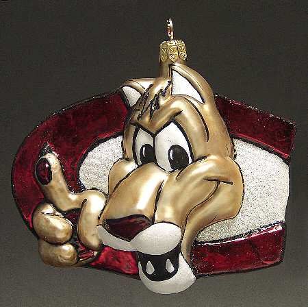 Glasscot Ornaments College Of Charleston Cougars - Boxed