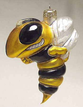Glasscot Ornaments Georgia Tech Yellow Jackets-Figure - Boxed