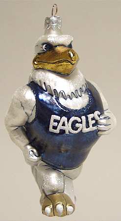Glasscot Ornaments Georgia Southern-Figure - Boxed