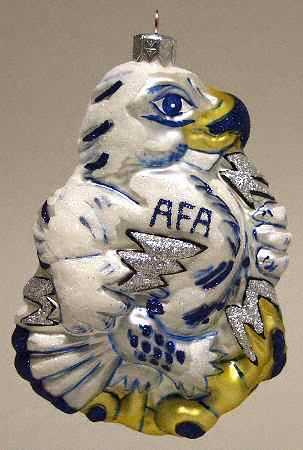 Glasscot Ornaments Air Force Academy Falcons-Figure - Boxed
