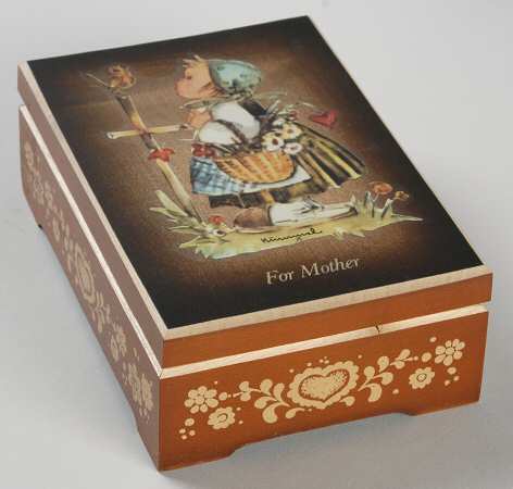Mothers Day Box-Annual-Wooden Message Of Love - Boxed