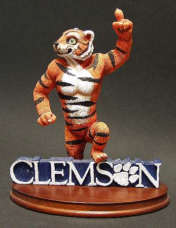College and University Figurines Clemson Tigers - Boxed